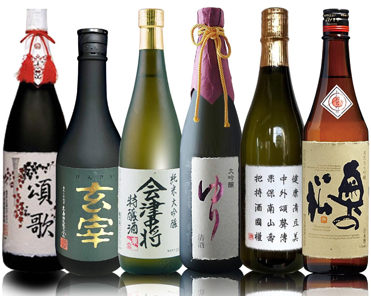 Amazon.co.jp: 【日本酒 受賞蔵セット】福酒極醸720ml6本組＋大七頌歌